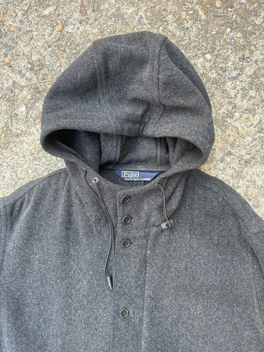 폴로 랄프로렌 90s 울 후드 파카 상품이미지5