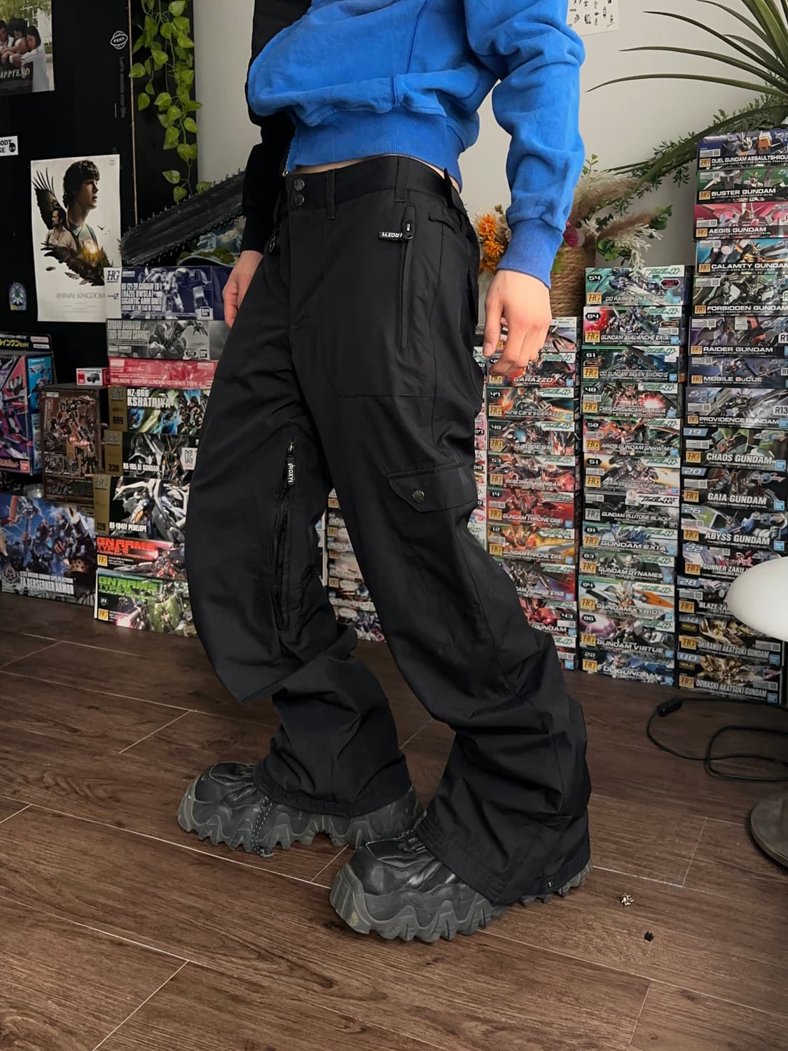 Roxy 루즈 플레어 유틸리티 팬츠 상품이미지2