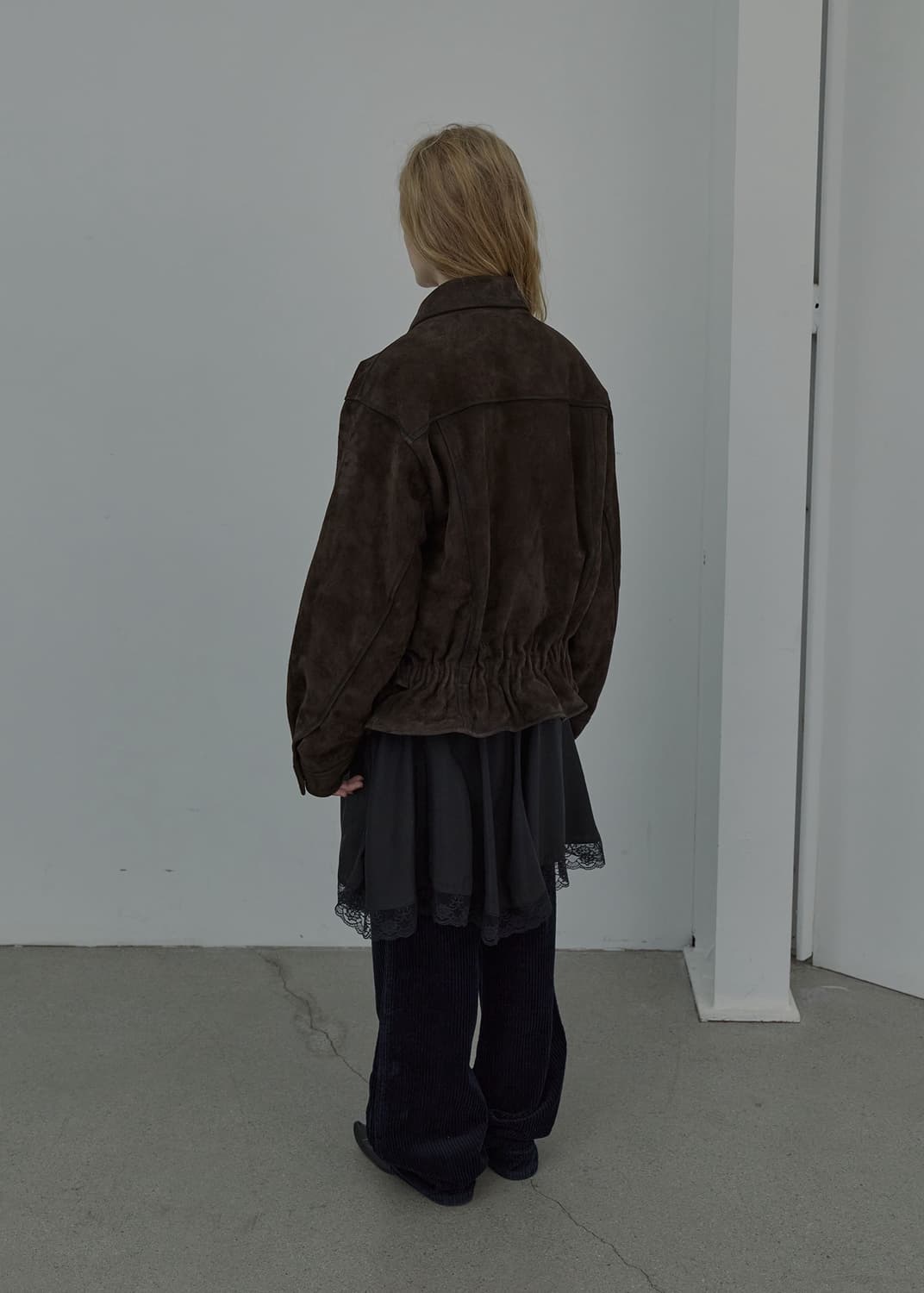 (거의 새상품) lcdc tm 리얼 스웨이드 볼륨 자켓 상품이미지2