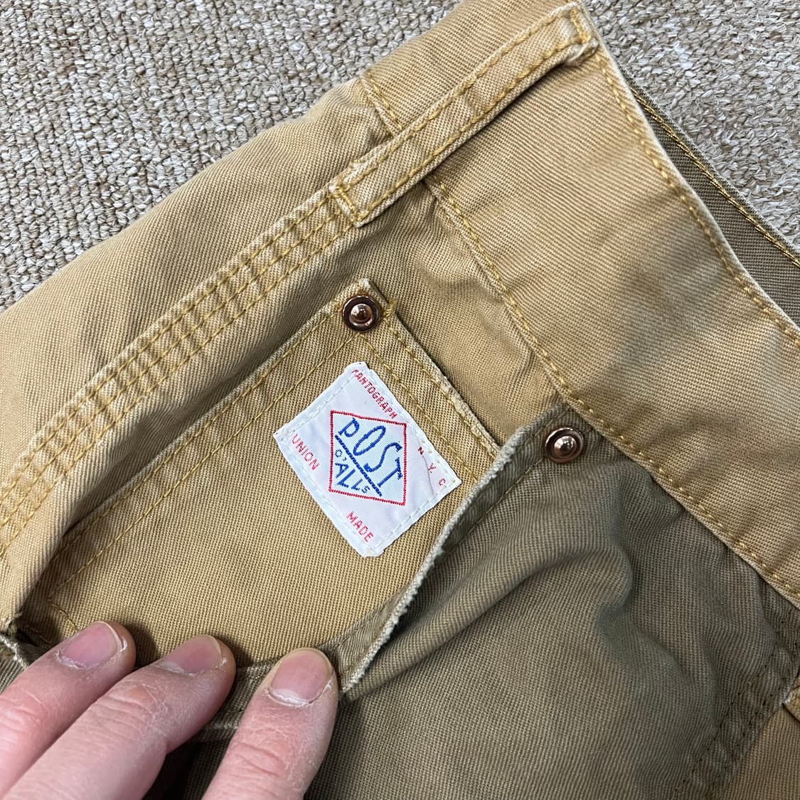 포스트 오버롤즈 팬츠 상품이미지5