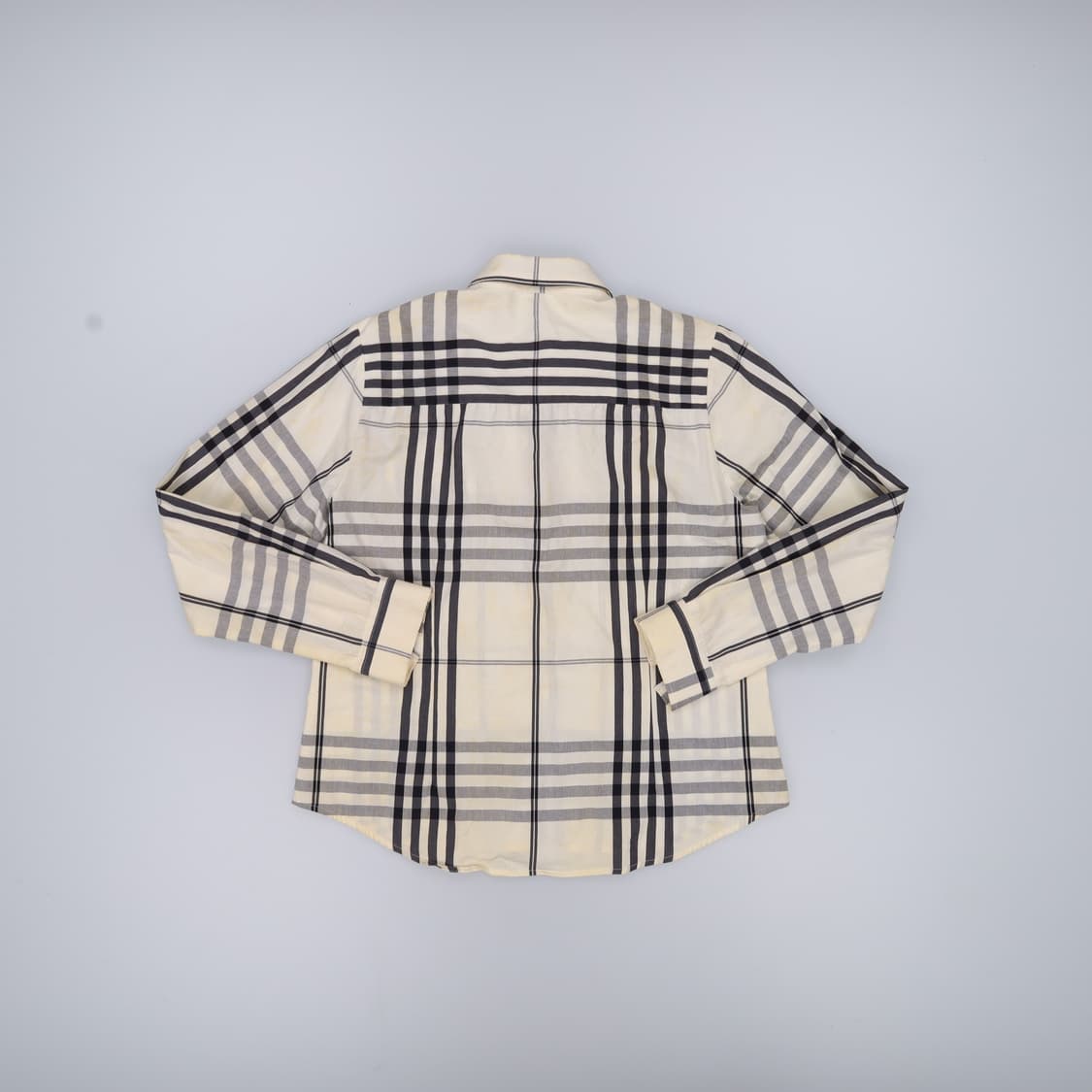 L 빈티지 노바체크 셔츠(전체오염) 0401H1 상품이미지2