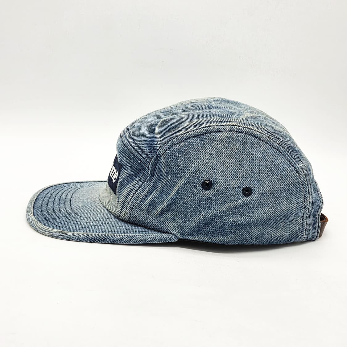 슈프림 워시드 치노 트윌 캠프캡 데님 - 25FW 상품이미지3