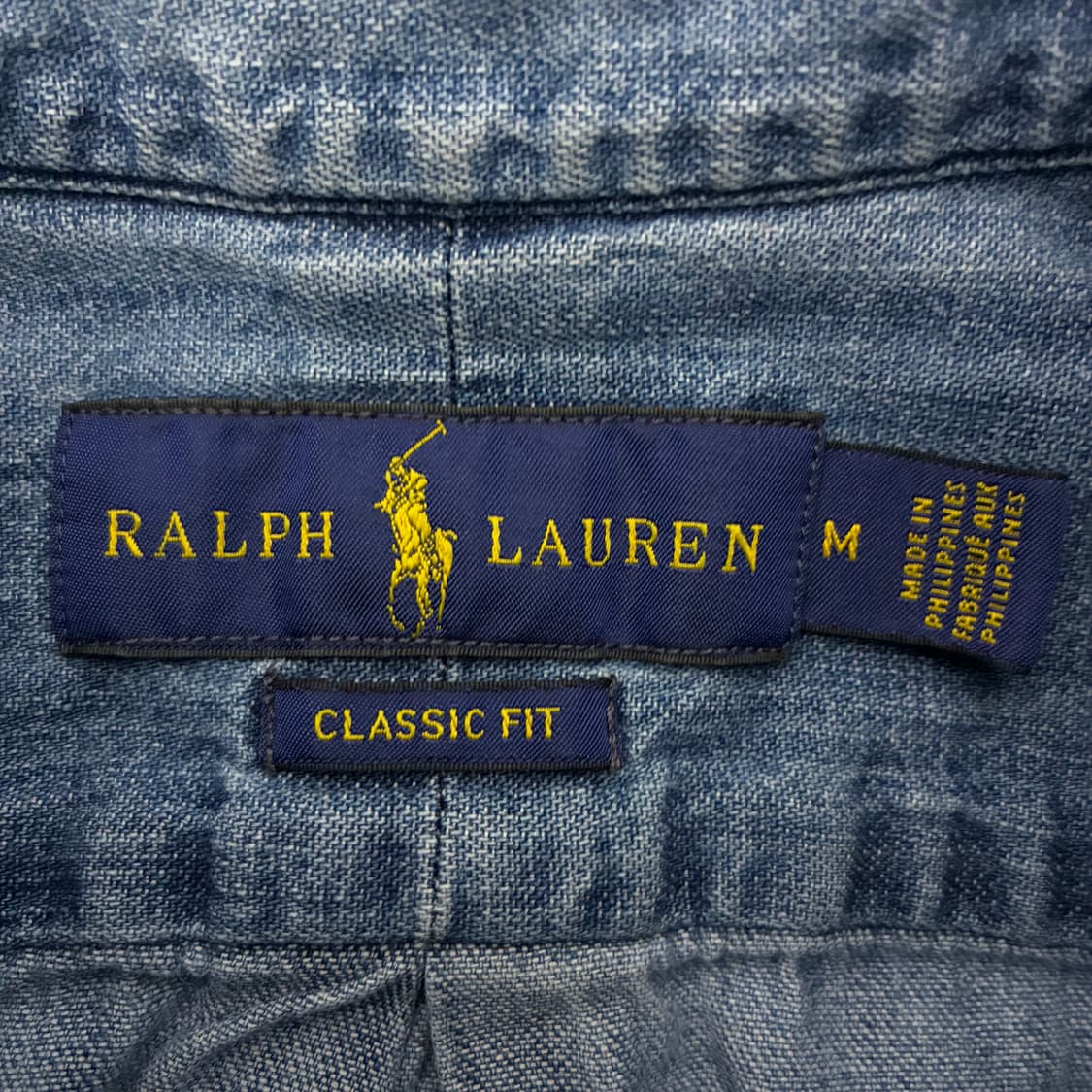 Polo   폴로 랄프로렌 자수 코튼 샴브레이 셔츠 상품이미지4