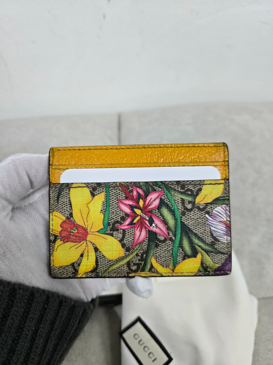 [보증서 정품] 구찌 플로라 카드지갑 상품이미지2