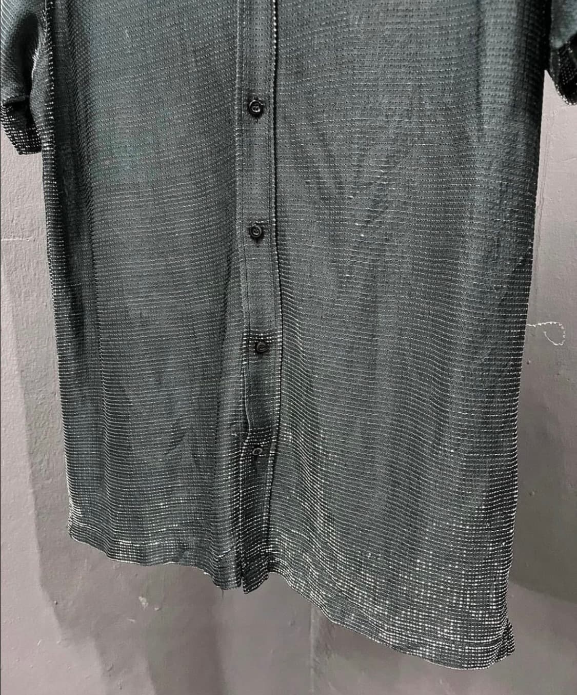 Primo ciro citterio 메탈릭 하프 셔츠 상품이미지2