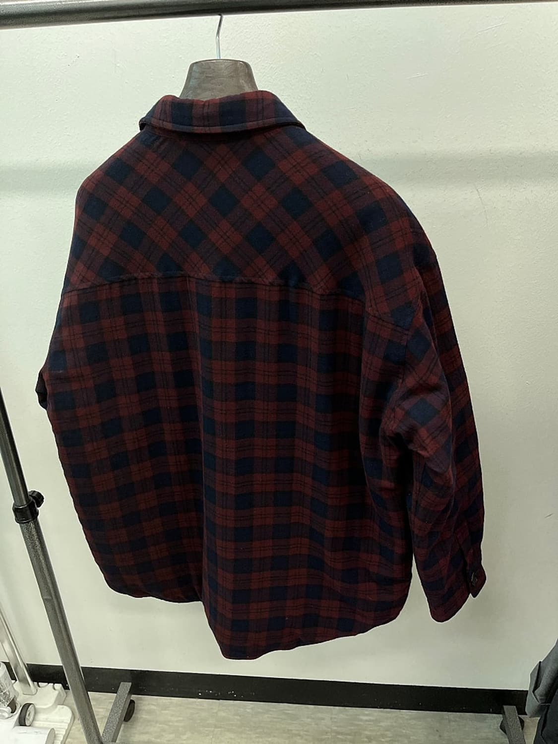 105) 커스텀멜로우 타탄 구스 패딩셔켓  상품이미지5