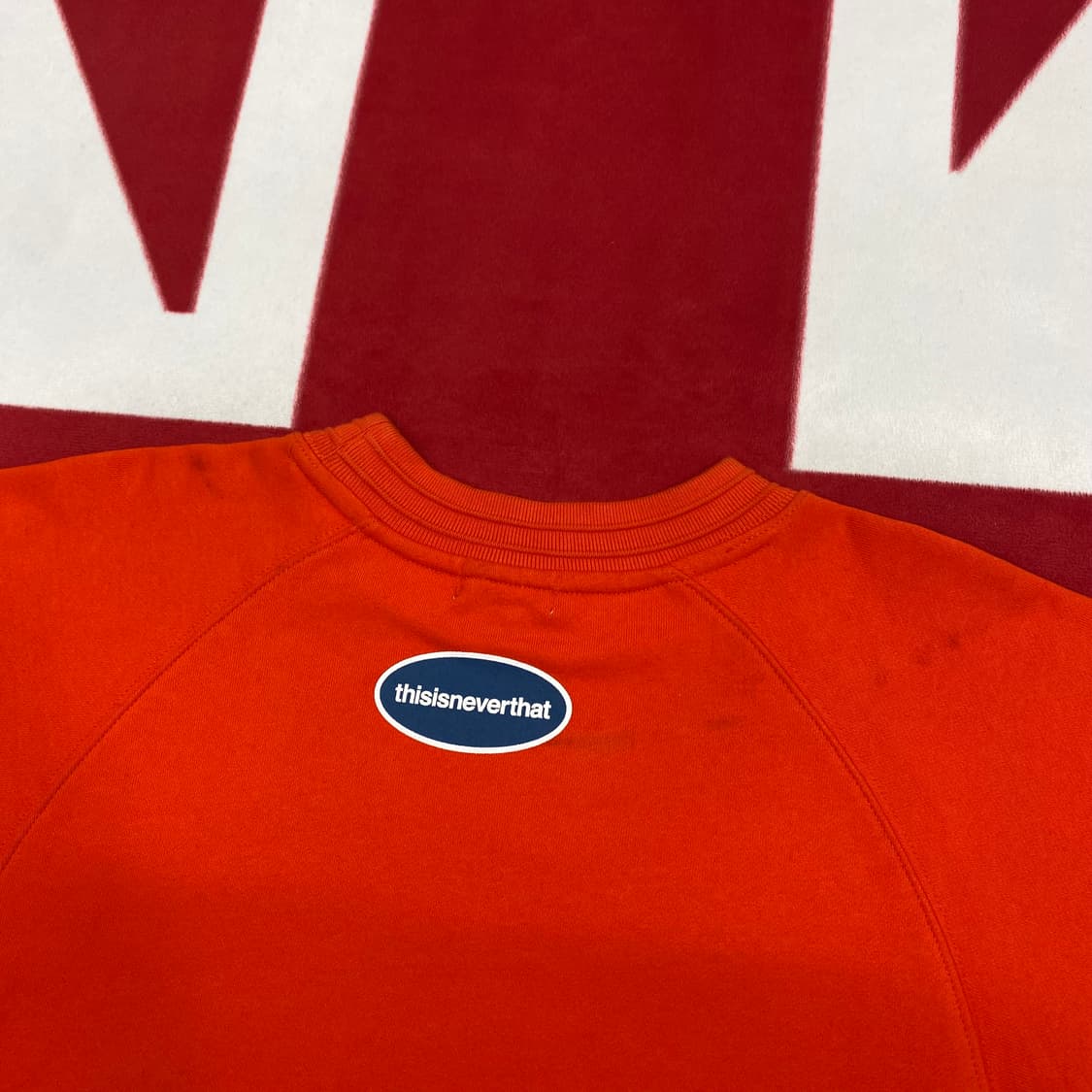 디스이즈네버댓 맨투맨 M 실측 L  상품이미지6