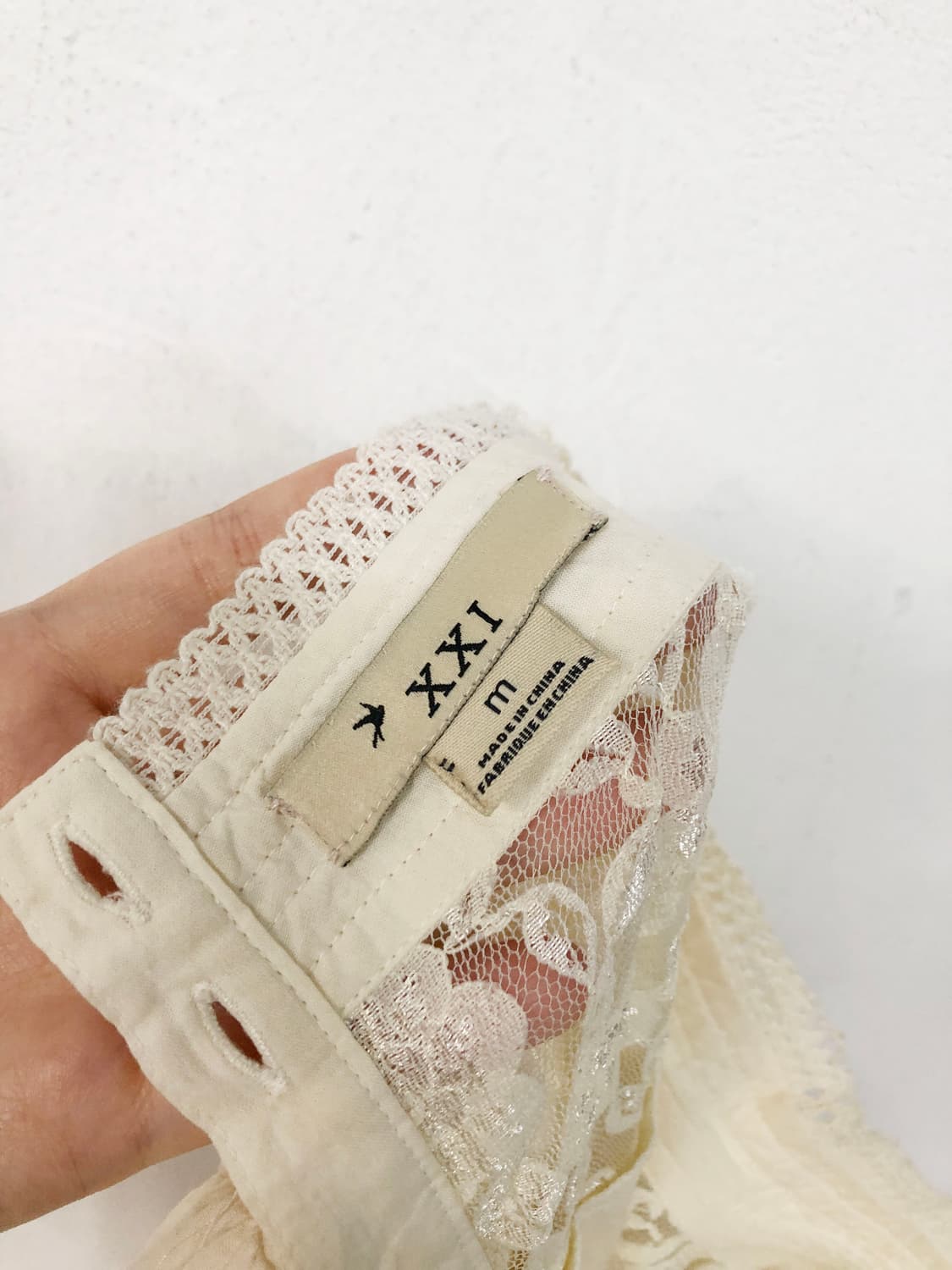 XX1  레이스 반팔 블라우스 상품이미지9