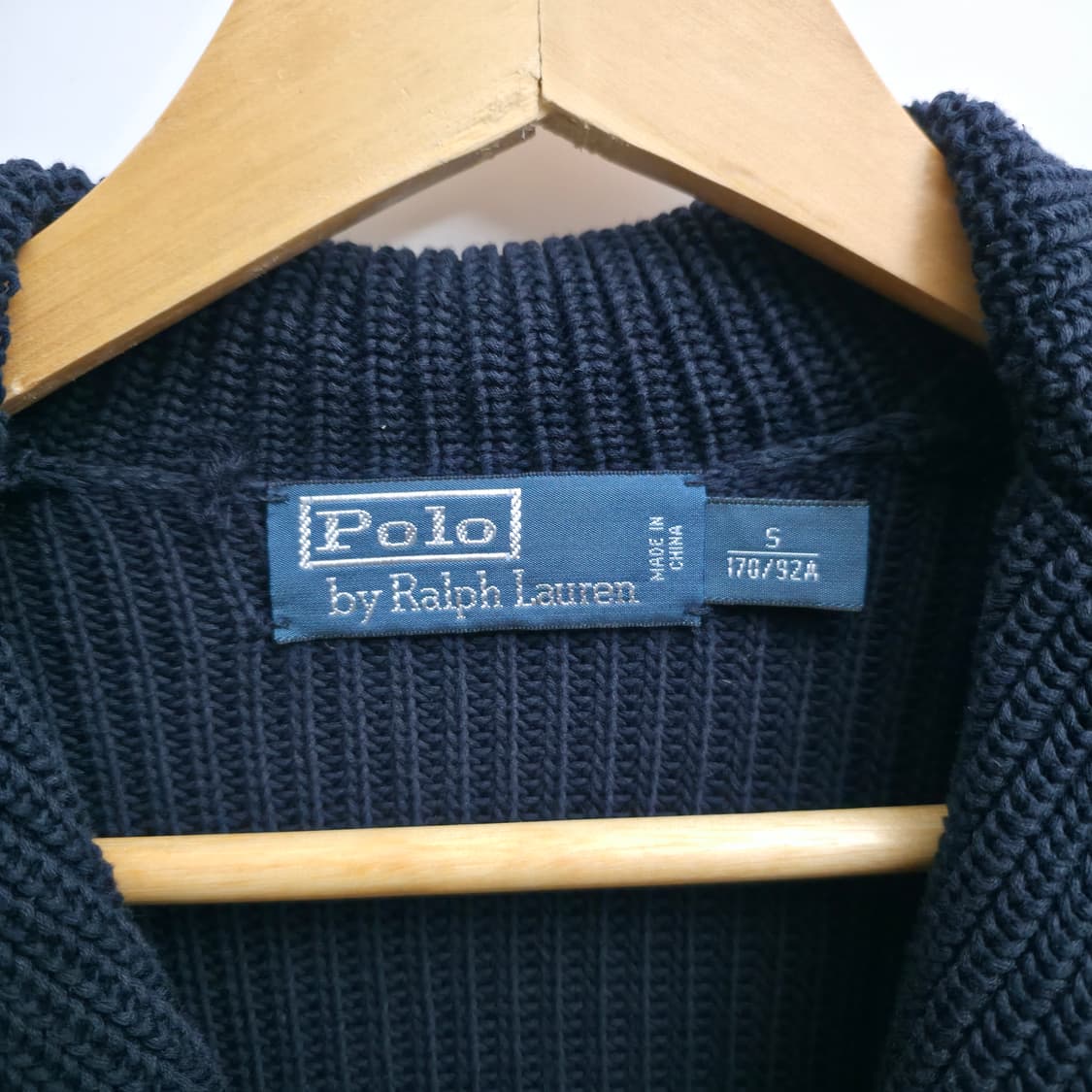 [S] 폴로 랄프로렌 더블 버튼 네이비 니트 가디건 상품이미지4