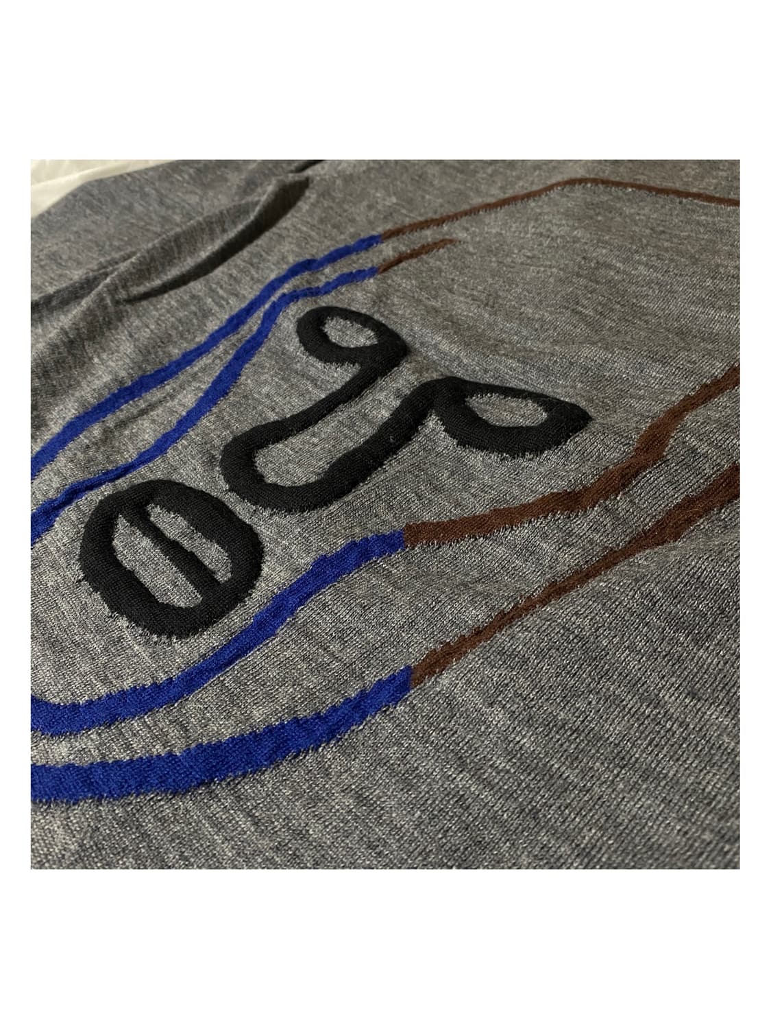 꼼데가르송 컬렉션 자카드 페이스 니트 티셔츠 셔츠 옴므 플러스 준야 상품이미지4