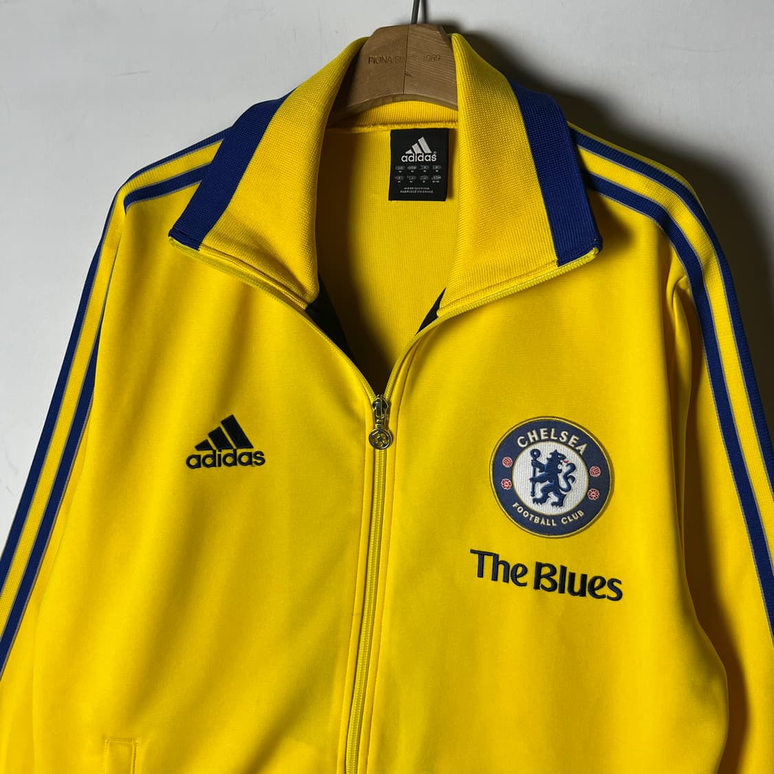 [Adidas] 아디다스 첼시FC 더블루즈 트랙탑 져지 (옐로우) 상품이미지3
