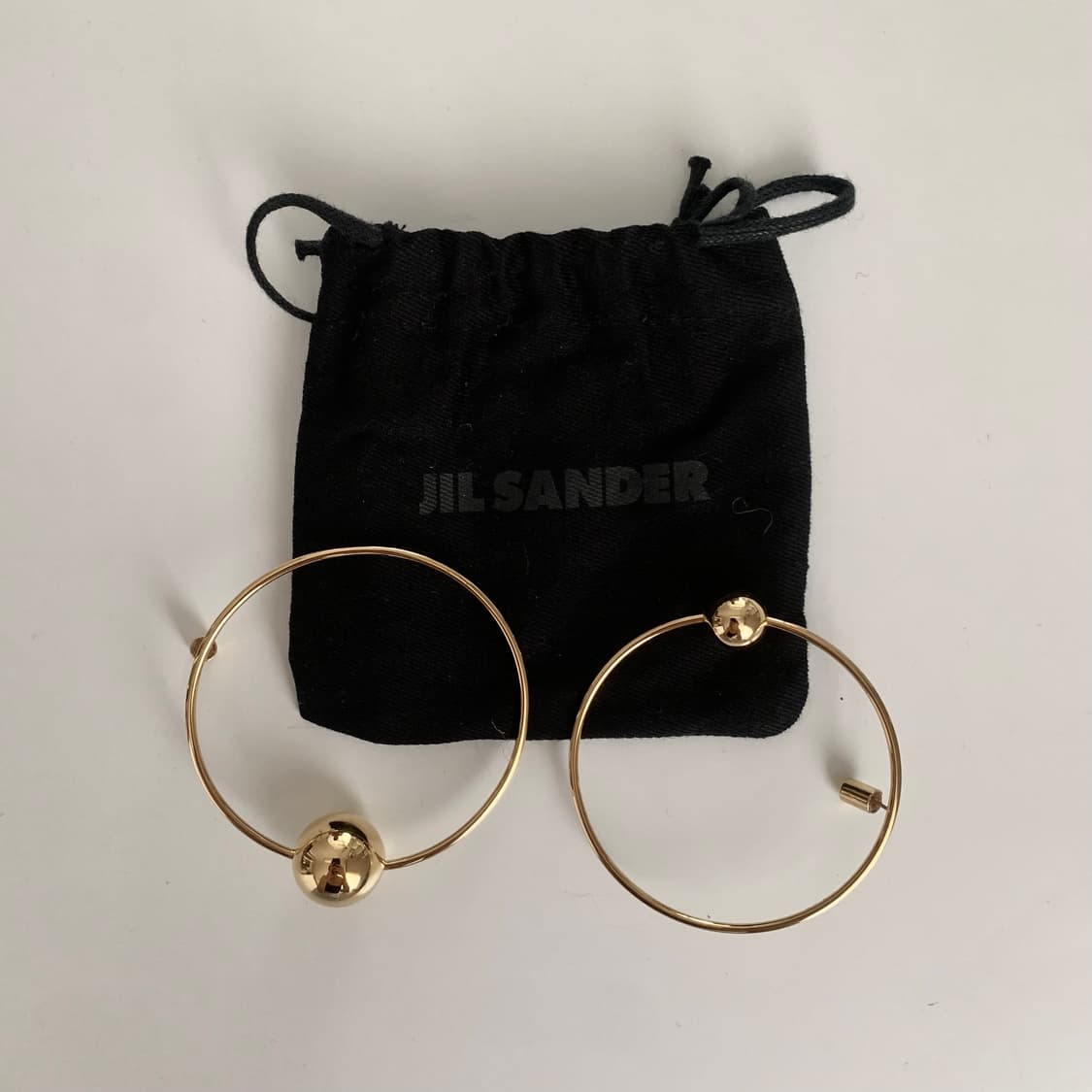 질샌더 골드볼 이어링 상품이미지2