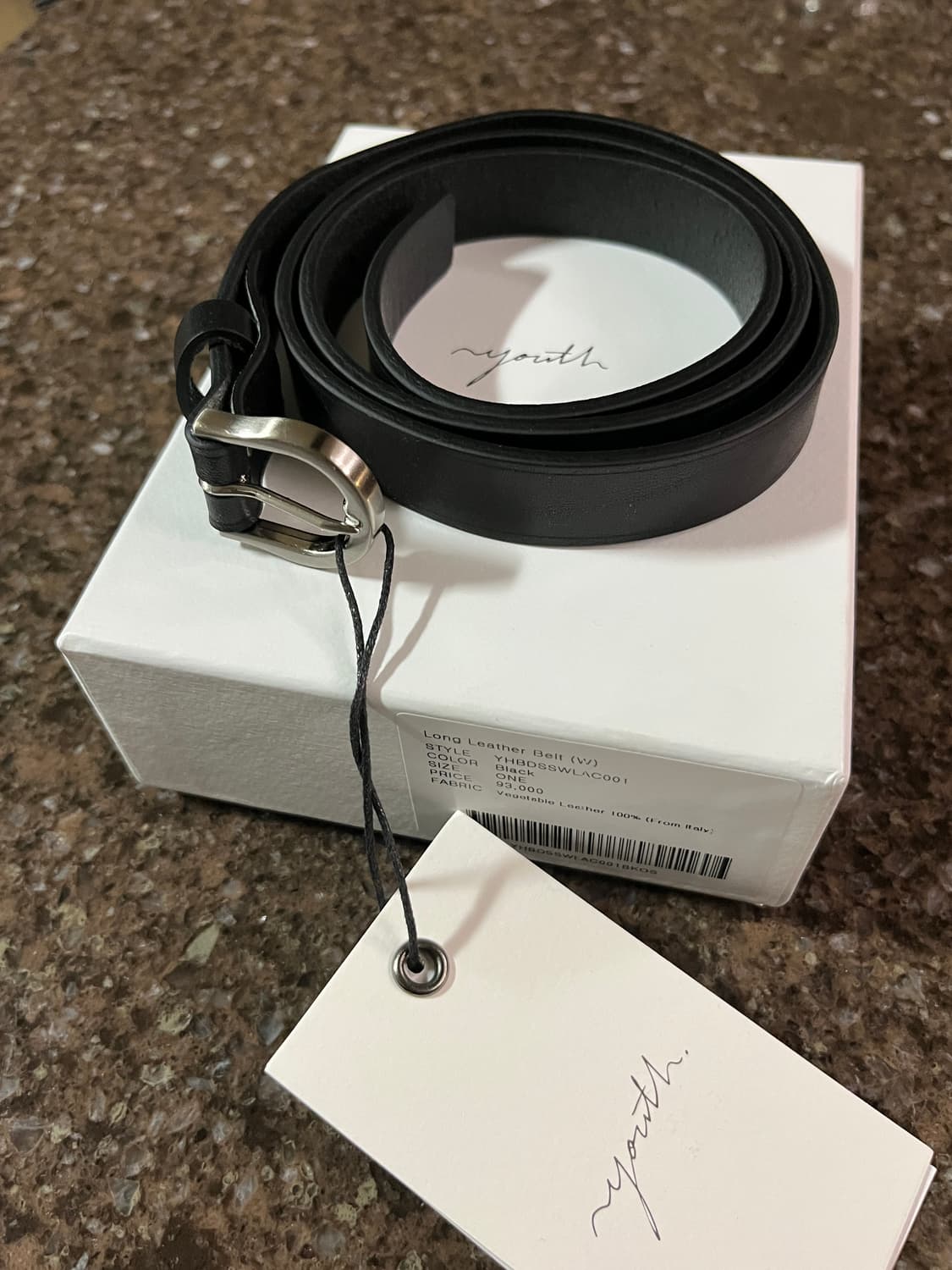 유스 Long Leather Belt women 상품이미지1