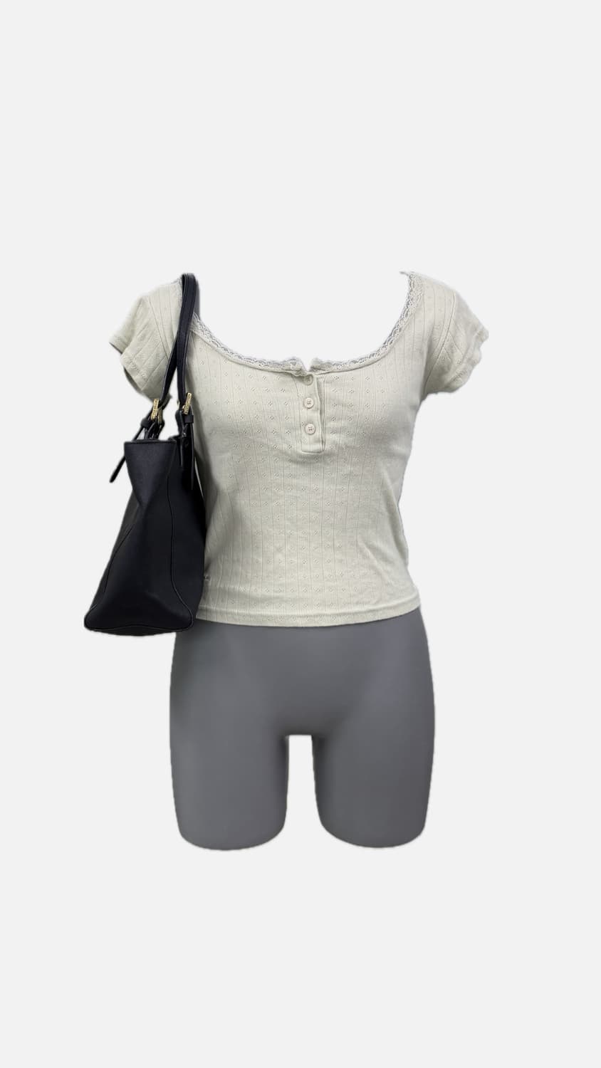 토리버치 빈티지 숄더백 네이비 상품이미지4