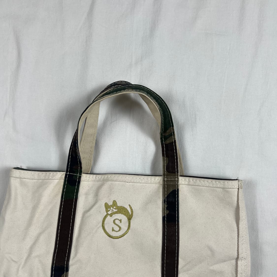 80’s-90’s l.l. bean 엘엘빈 카모 토트백 가방 상품이미지2