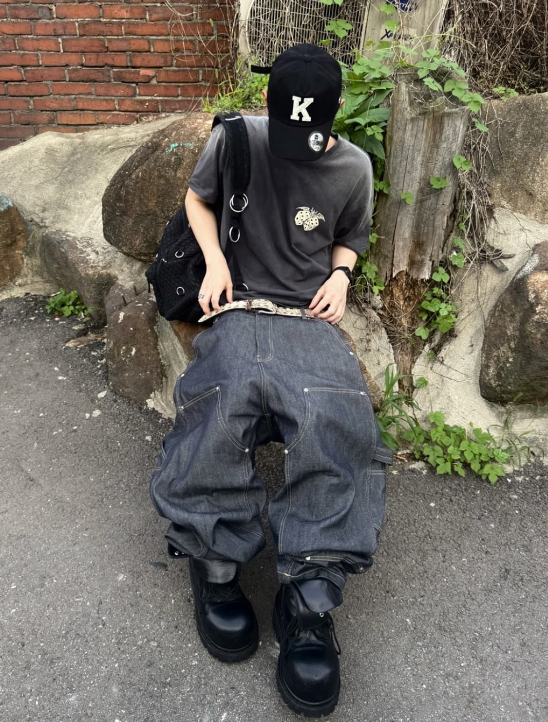 [OS]카미엔 x 코인서울 케이 로고 모자 볼캡 상품이미지10