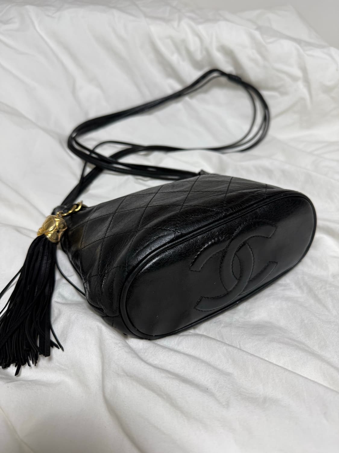 (정품 보증서) 샤넬 미니 크로스백 블랙 상품이미지1