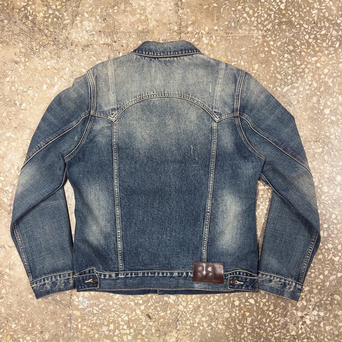 90‘s RRL 데님자켓 USA 상품이미지2