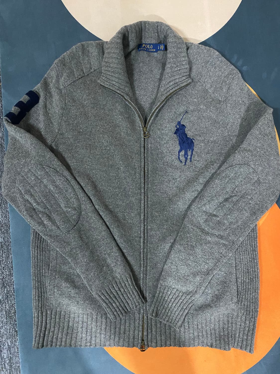 급처. 신형 폴로 빅포니 램스울 집업 상품이미지7