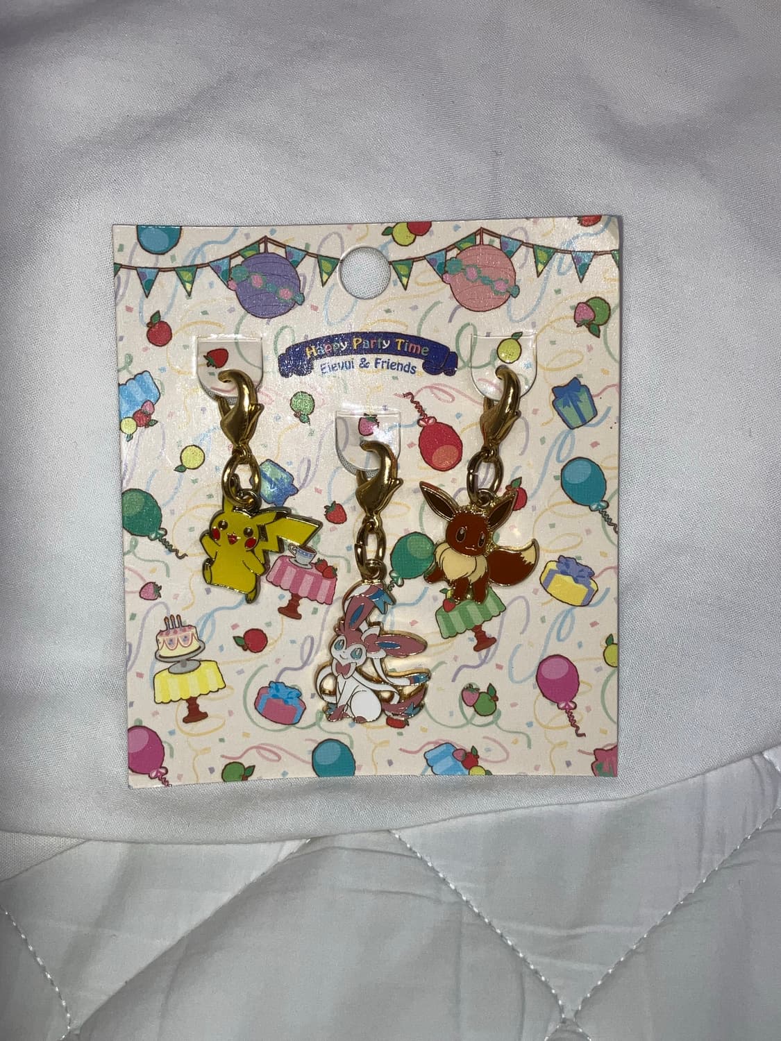 포켓몬 Happy Party Time 키링 3종 세트 상품이미지1