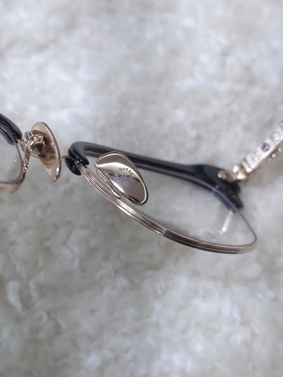 [OS] 크롬하츠 보넨노이슈어2 안경 블랙 골드 상품이미지10