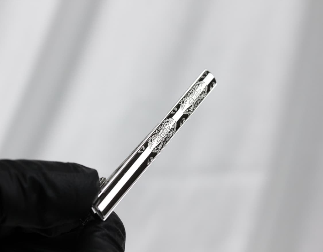 캐서린 햄넷 A+등급 6cm 남자 명품 넥타이핀 빈티지 상품이미지5