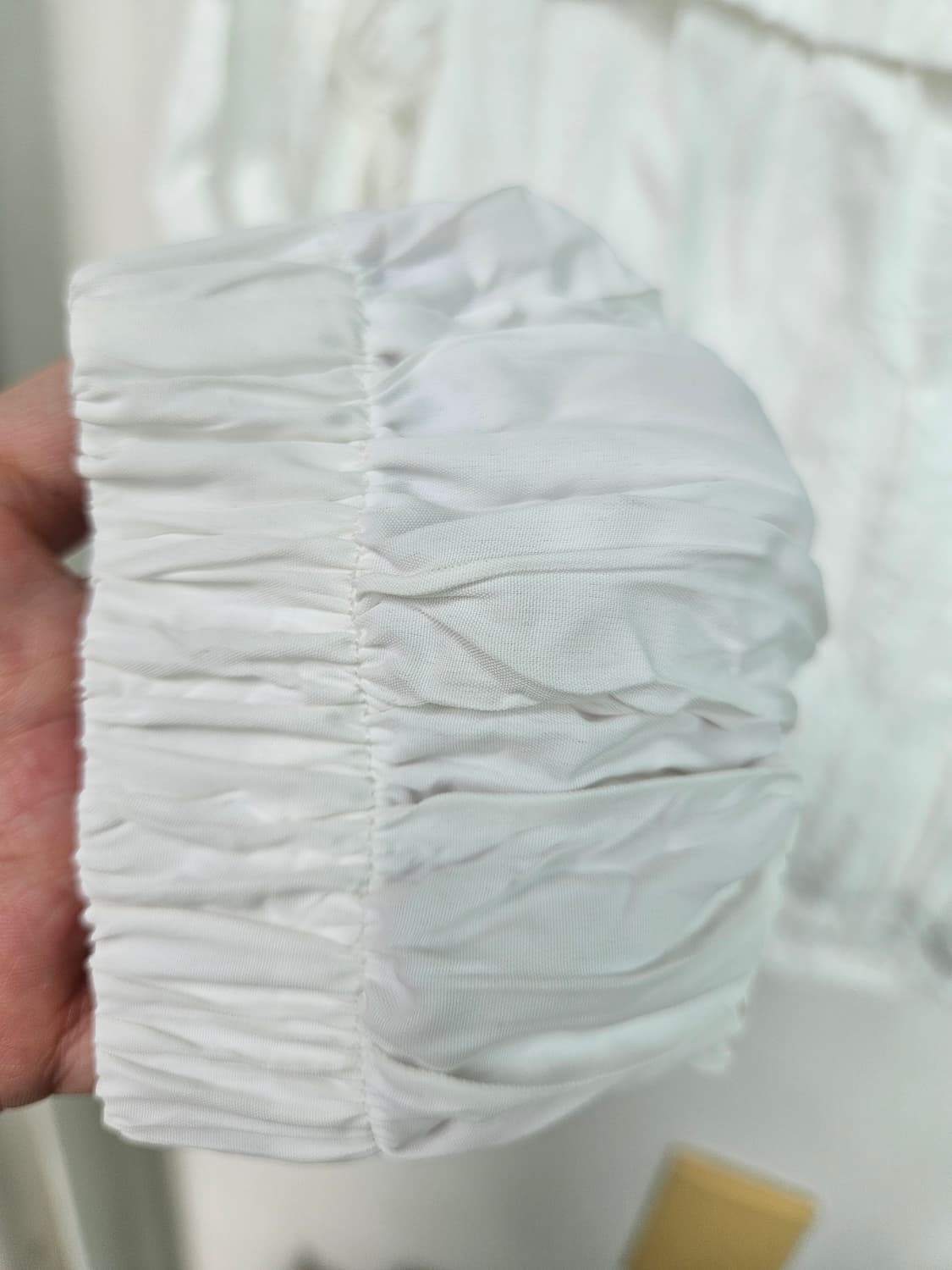 자라 화이트 링클 크롭 자켓  상품이미지4