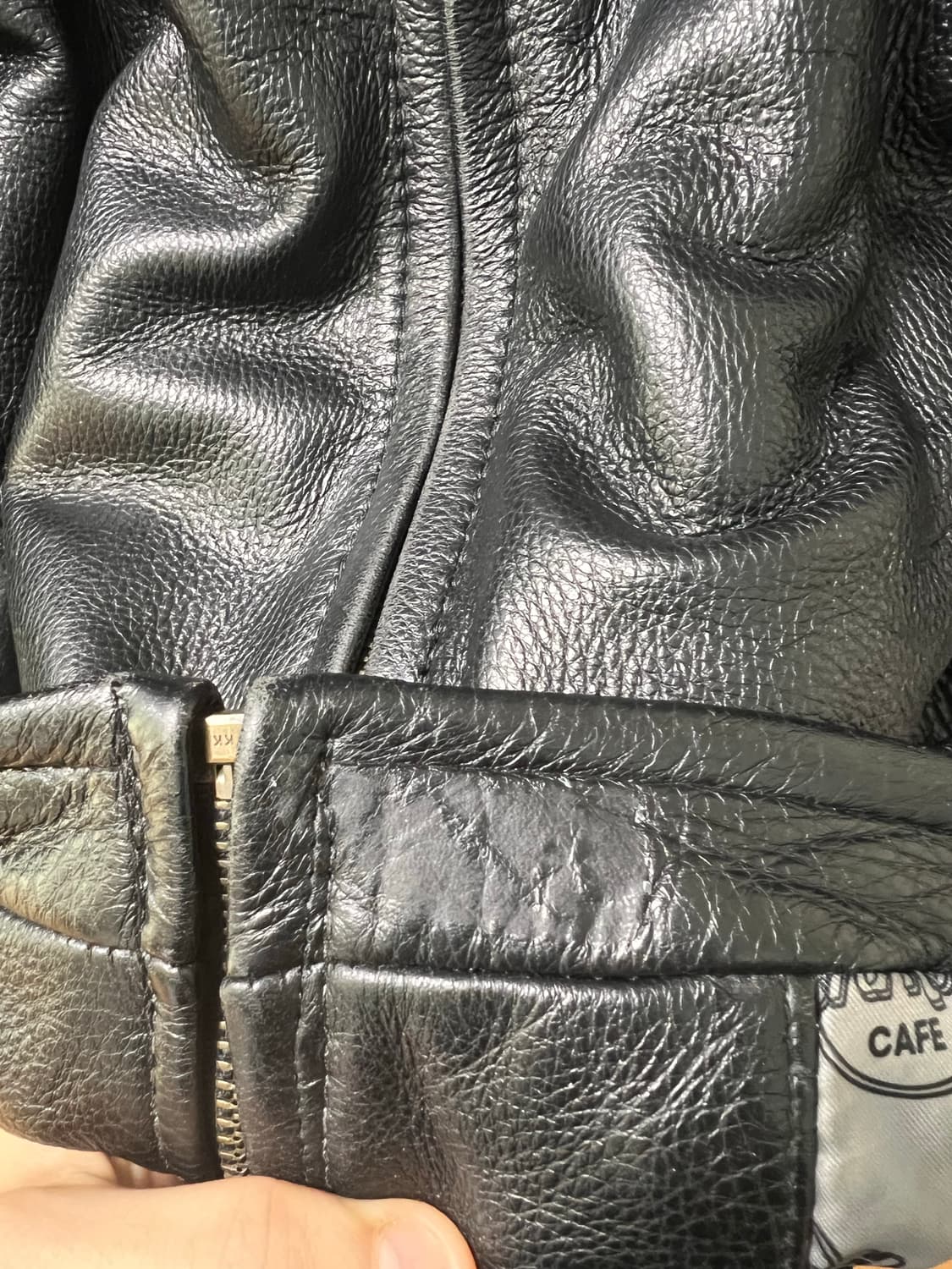 Hard Rock Cafe NIAGARA FALLS Leather JK 상품이미지9