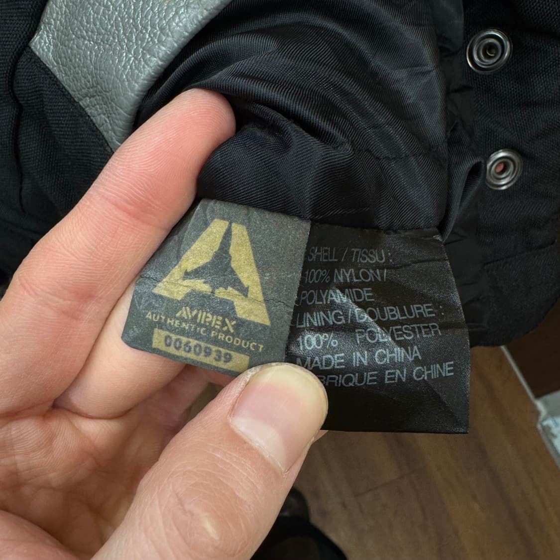 00s 아비렉스 데이토나 레이싱자켓 전후면 빅로고 포인트 블랙 상품이미지8