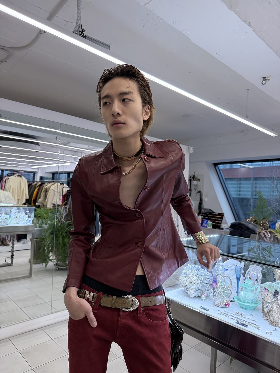 real leather jacket 상품이미지3