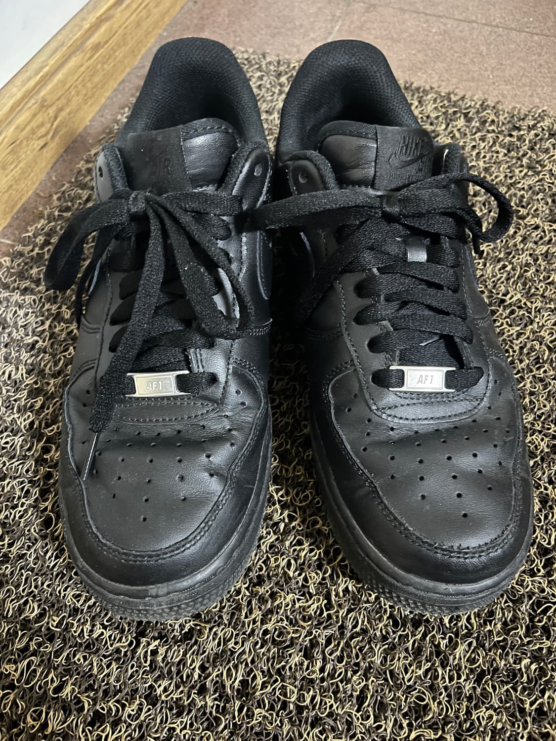 나이키 에어포스 올검 블랙 255 상품이미지1