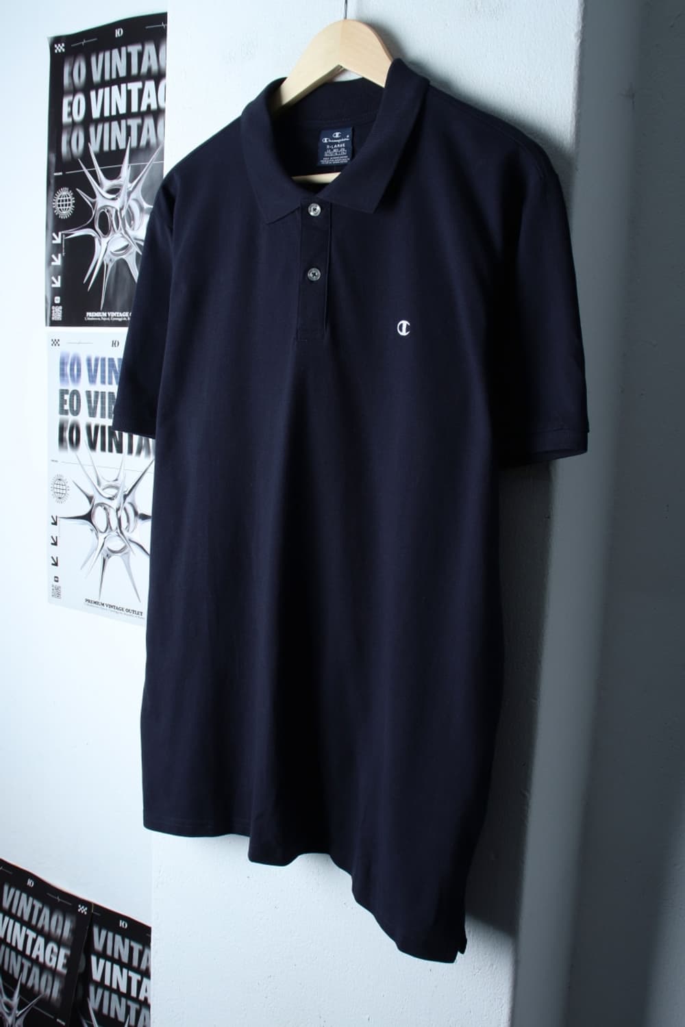 (XL-2XL) 챔피온 반팔 카라 티셔츠 새상품 빅사이즈-H31678 상품이미지1