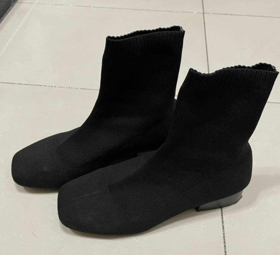앵클부츠 삭스부츠 블랙 230 상품이미지3