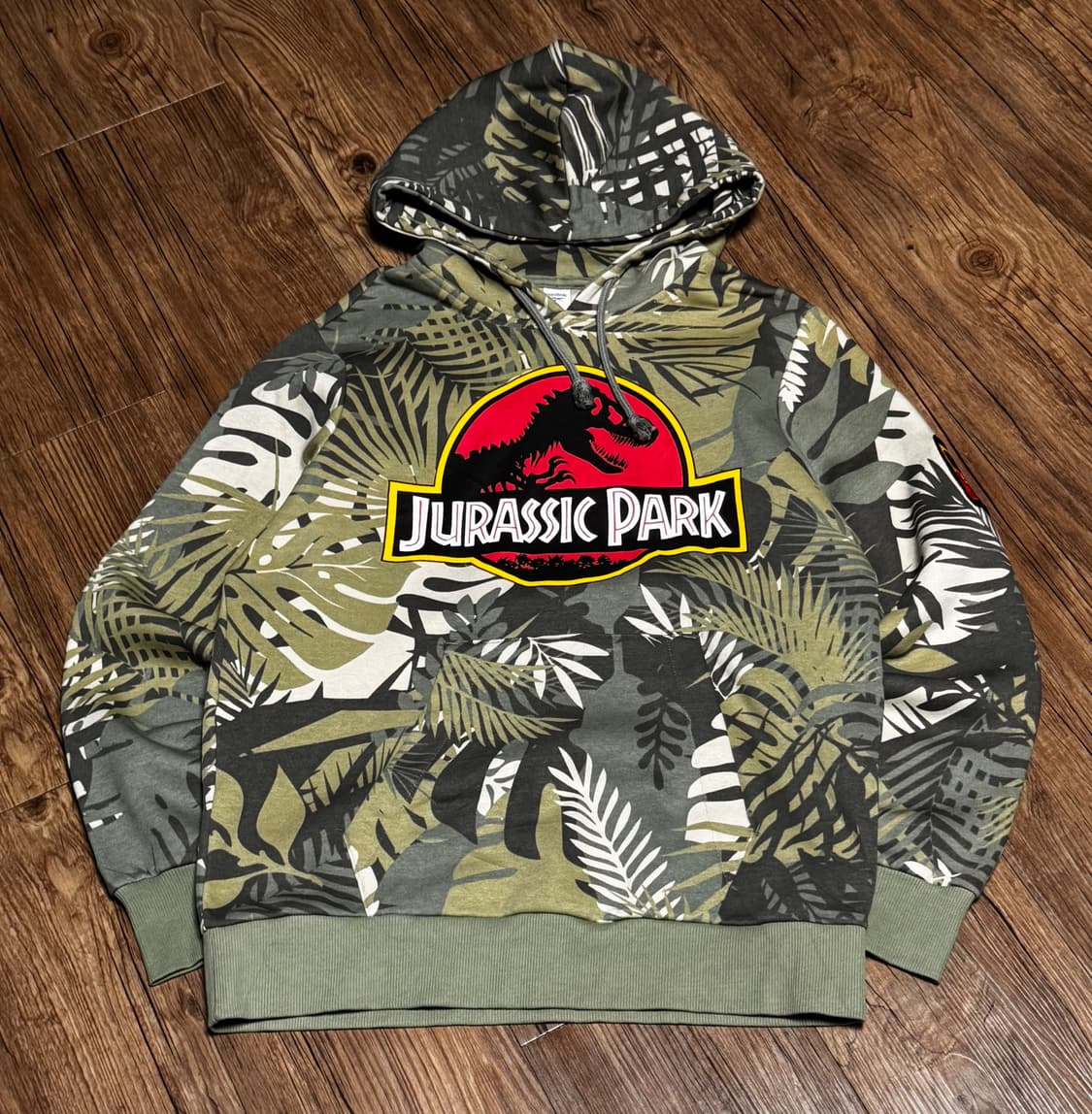 [L] 리복 쥬라기공원 카모 후드티 상품이미지2
