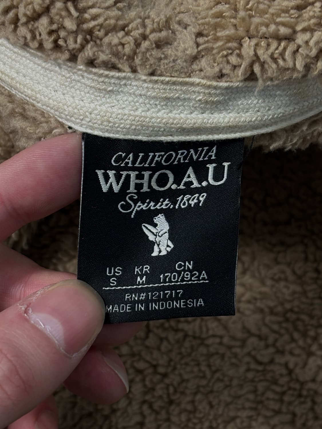 후아유 캘리포니아 후드 집업 상품이미지8