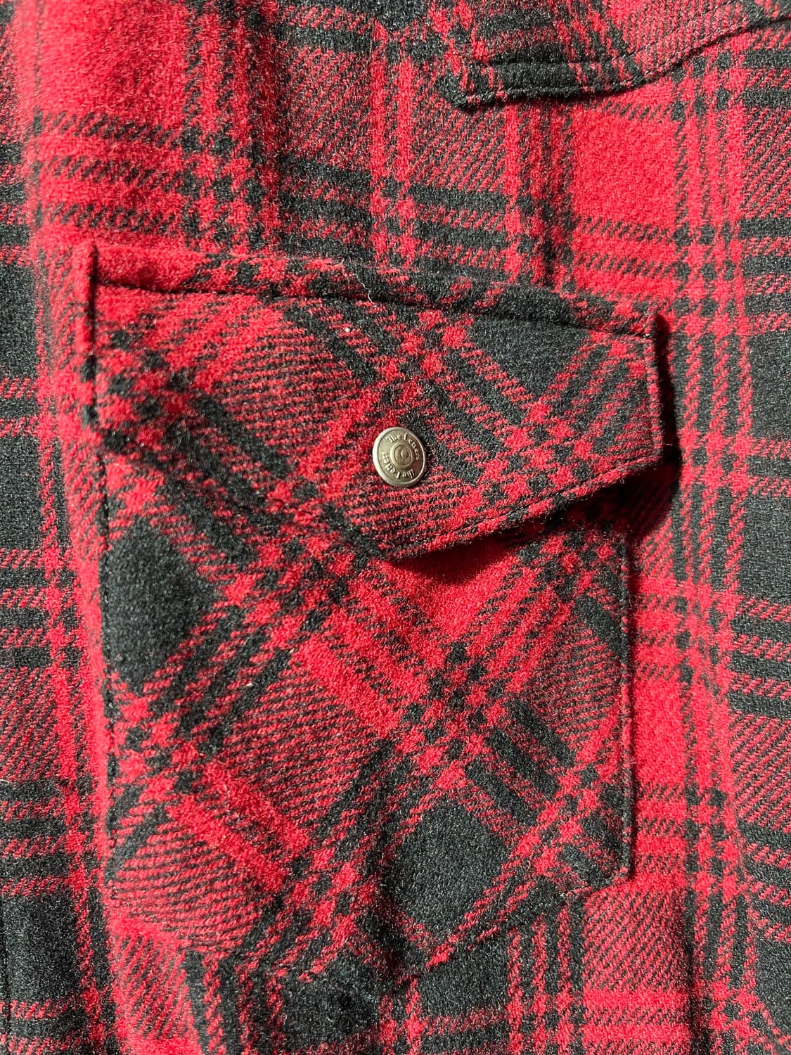 [The Letters] 레드 블랙 체크 셔츠 웨스턴셔츠 상품이미지7
