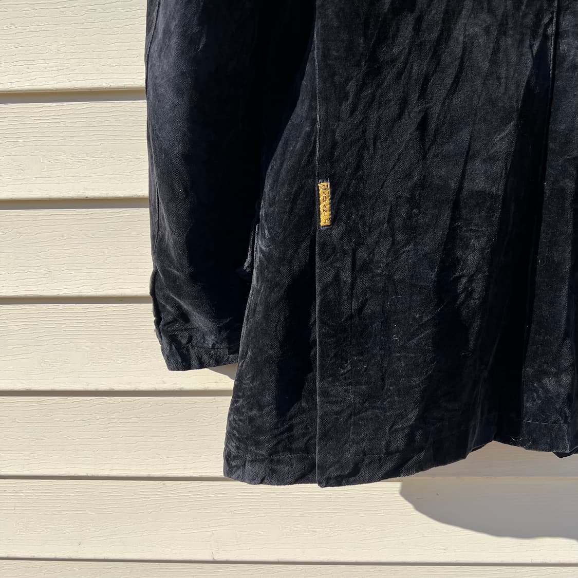 Early 90’s Armani Jeans 벨벳 3버튼 자켓 상품이미지6