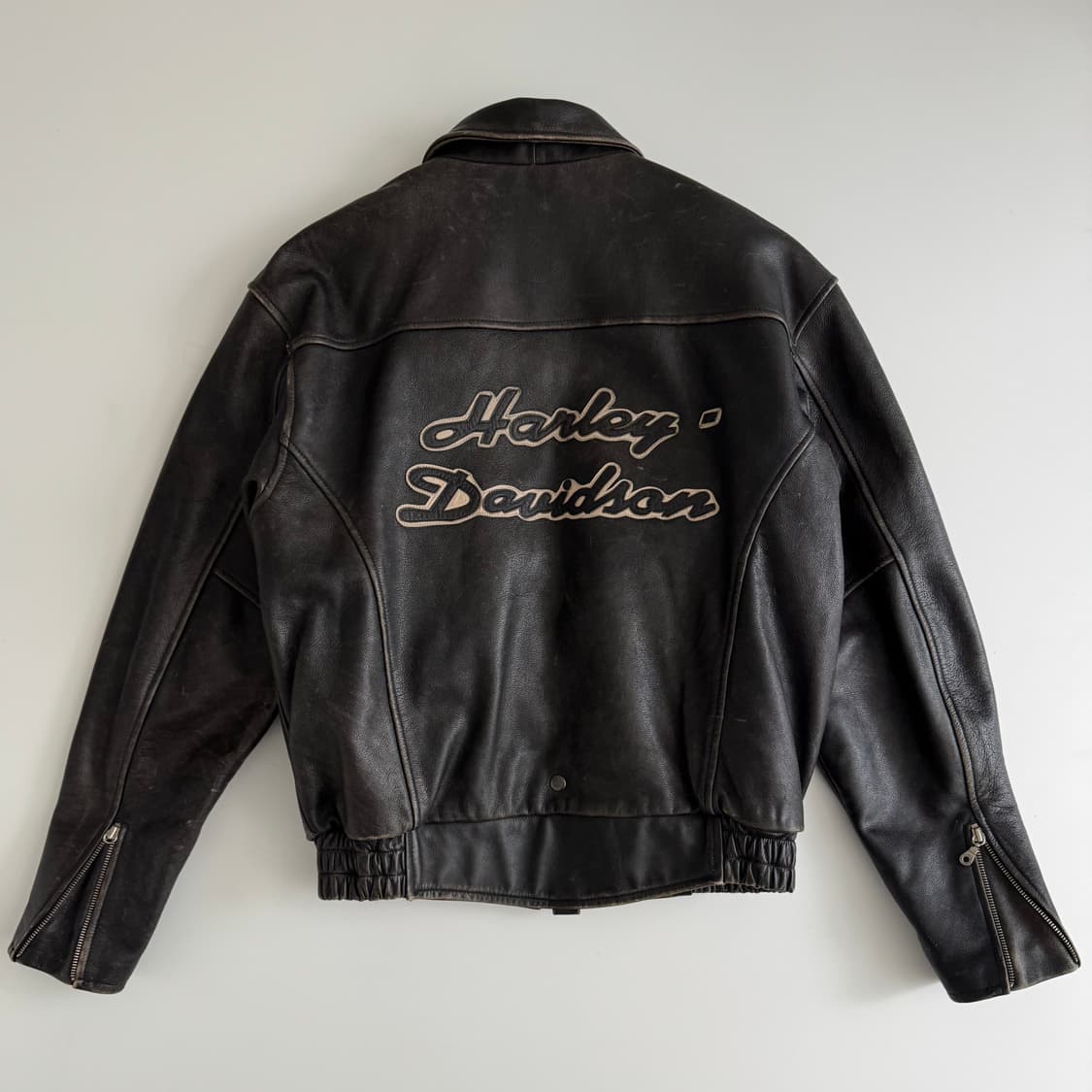 [L] 빈티지 할리데이비슨 가죽 자켓 상품이미지1