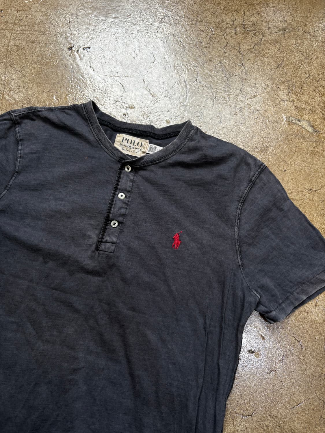 폴로 서플라이 페이딩 헨리넥 티셔츠 상품이미지2