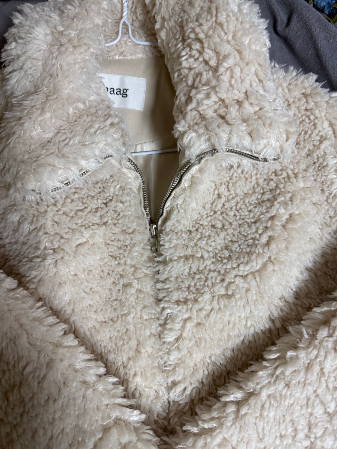 헤이그 폴라베어집업 아이보리 상품이미지6