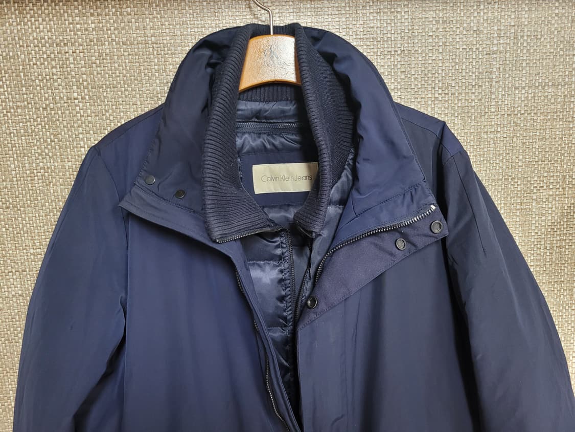 L 100사이즈 캘빈클라인 오리털 패딩 코트  상품이미지2