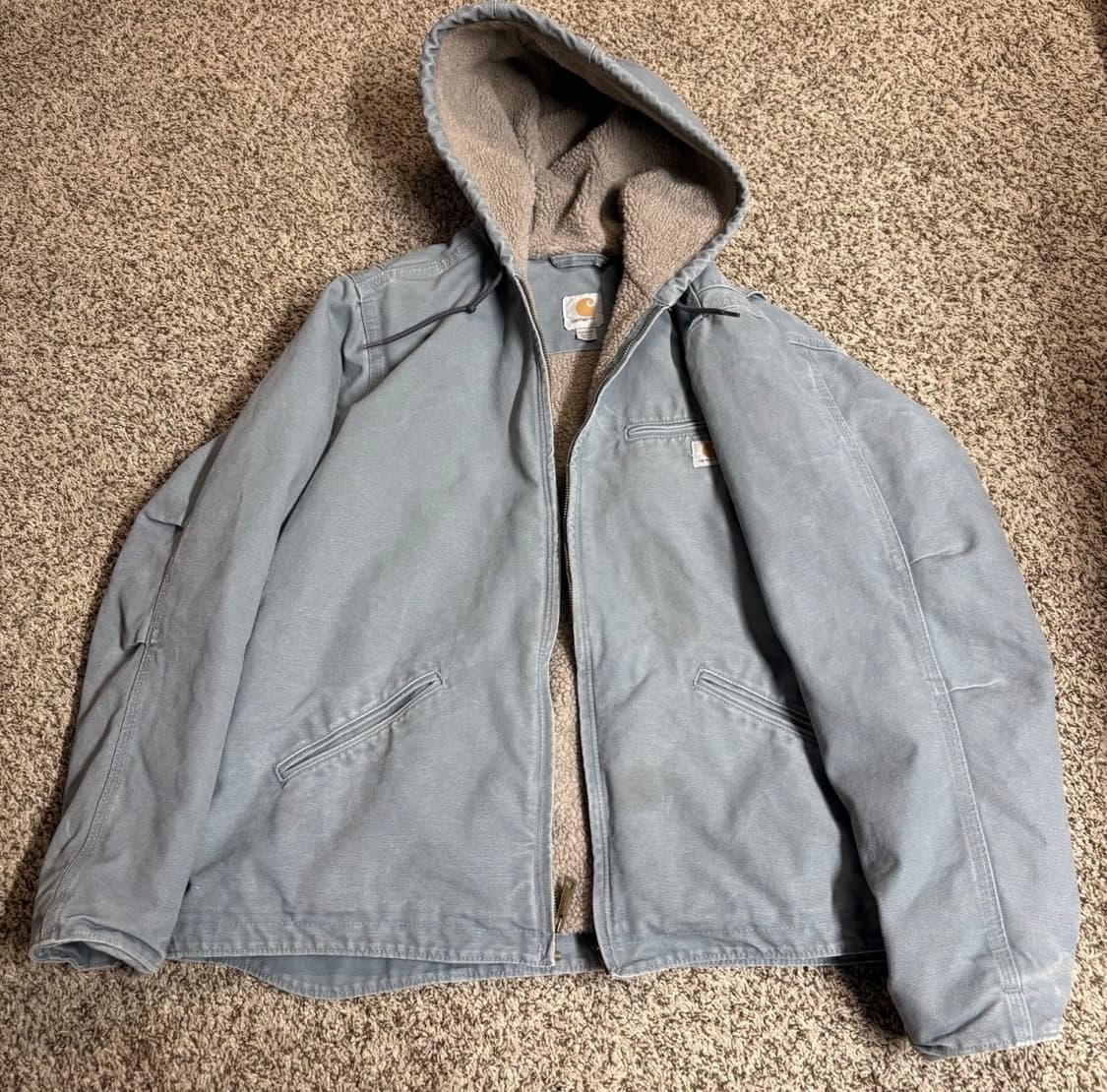 칼하트 WJ141 시에라 셰르파 덕액티브 자켓(XL) 상품이미지1