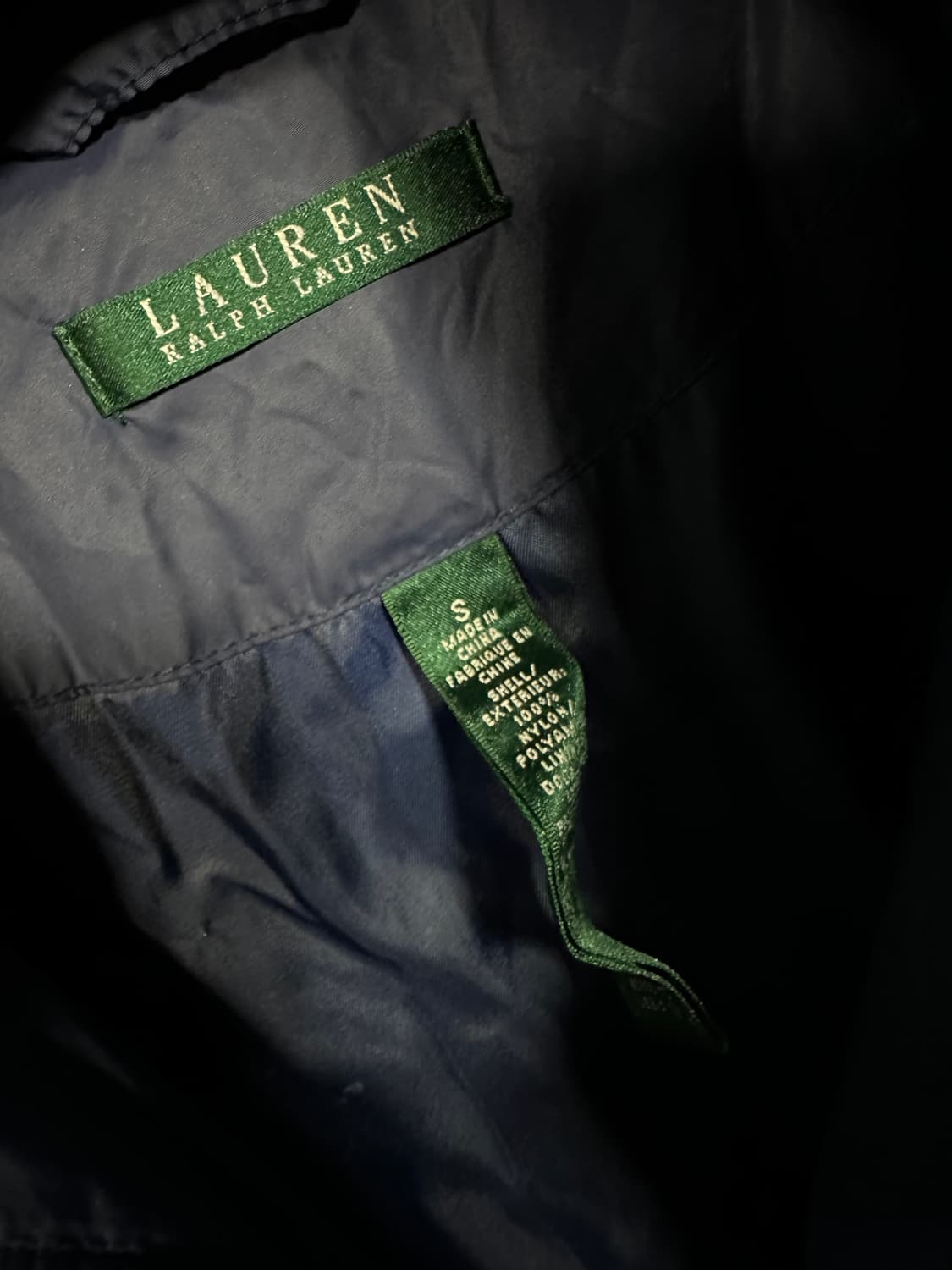 랄프로렌 빈티지 퀼팅 자켓 처분  상품이미지4