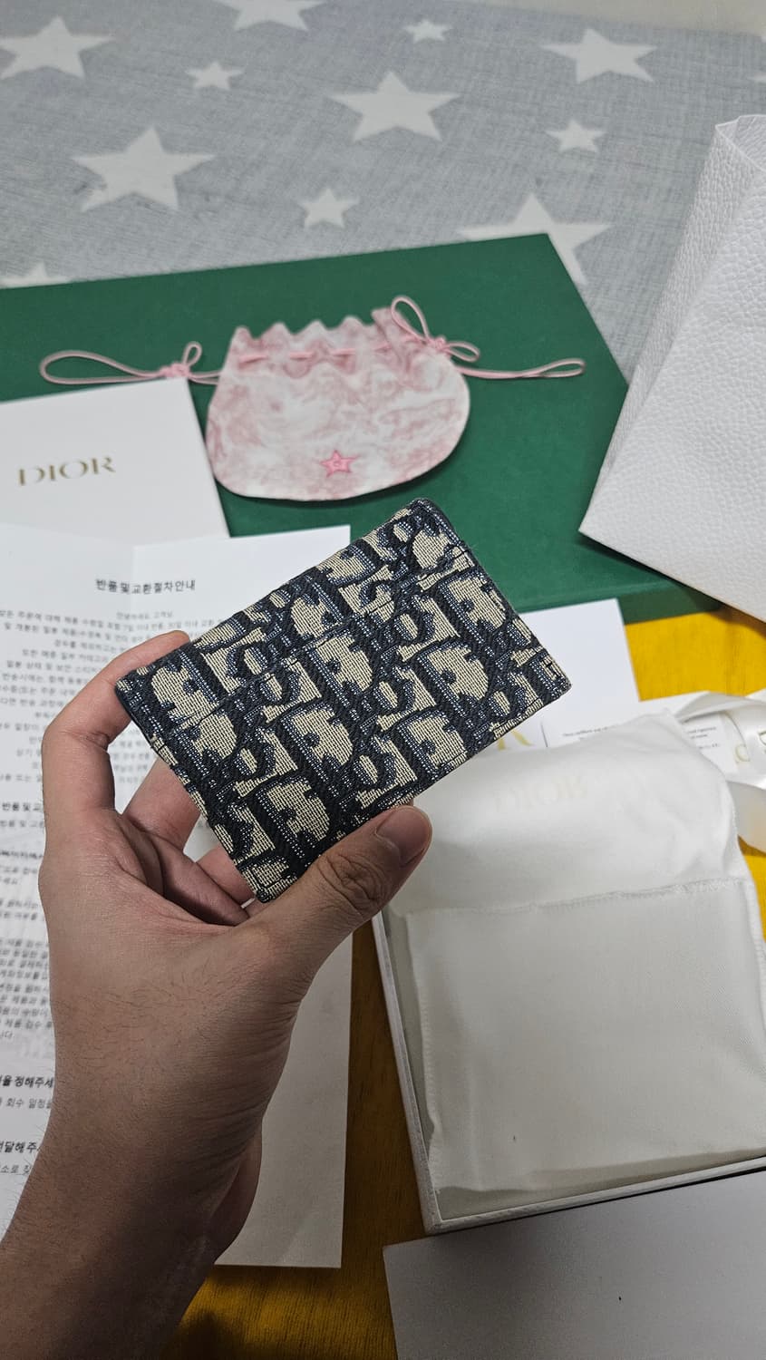 오블리크 새들 카드지갑 풀옵션 상품이미지3