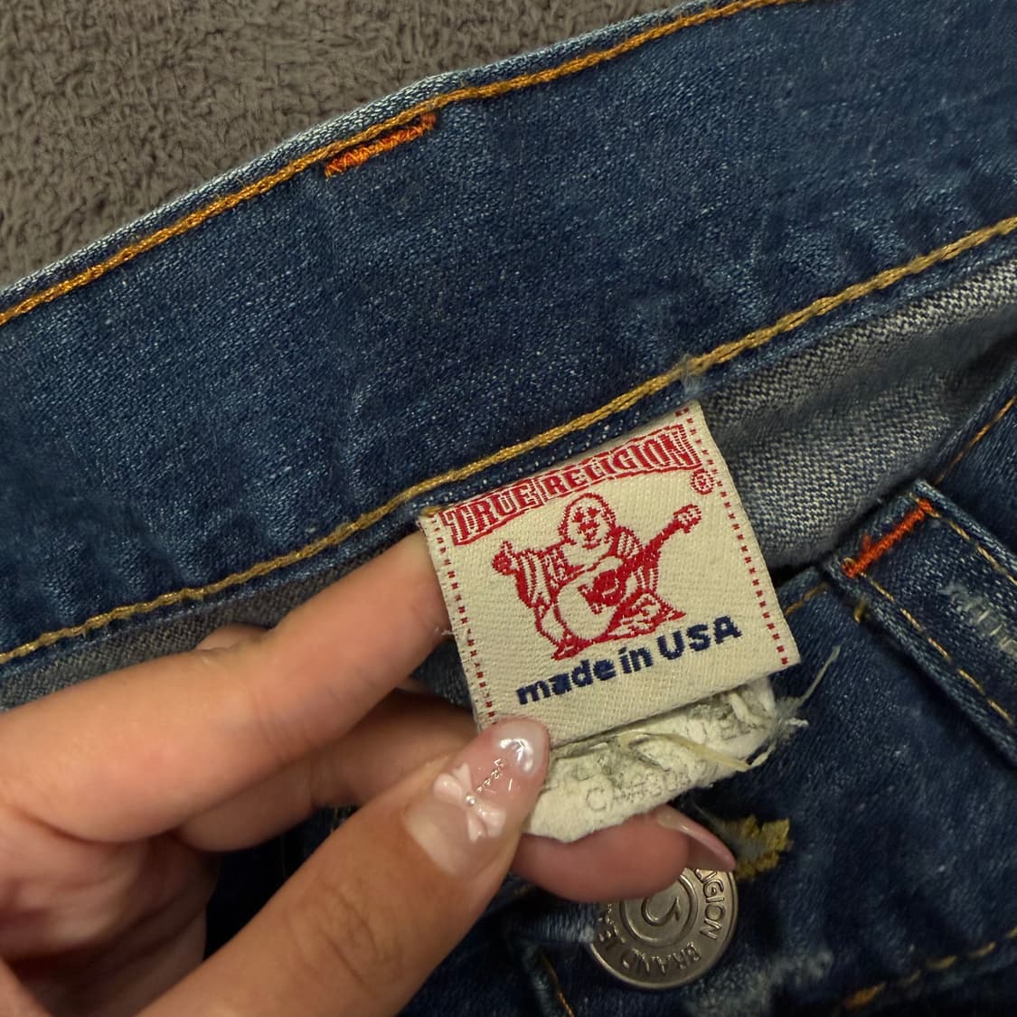 [정품] 트루릴리전 부츠컷 데님 청바지 상품이미지4