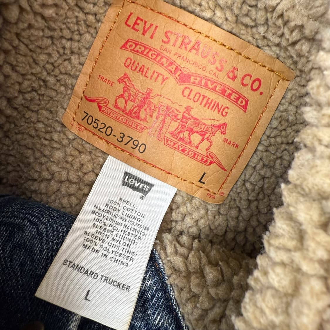 리바이스 셰르파 데님자켓 r1897  상품이미지9