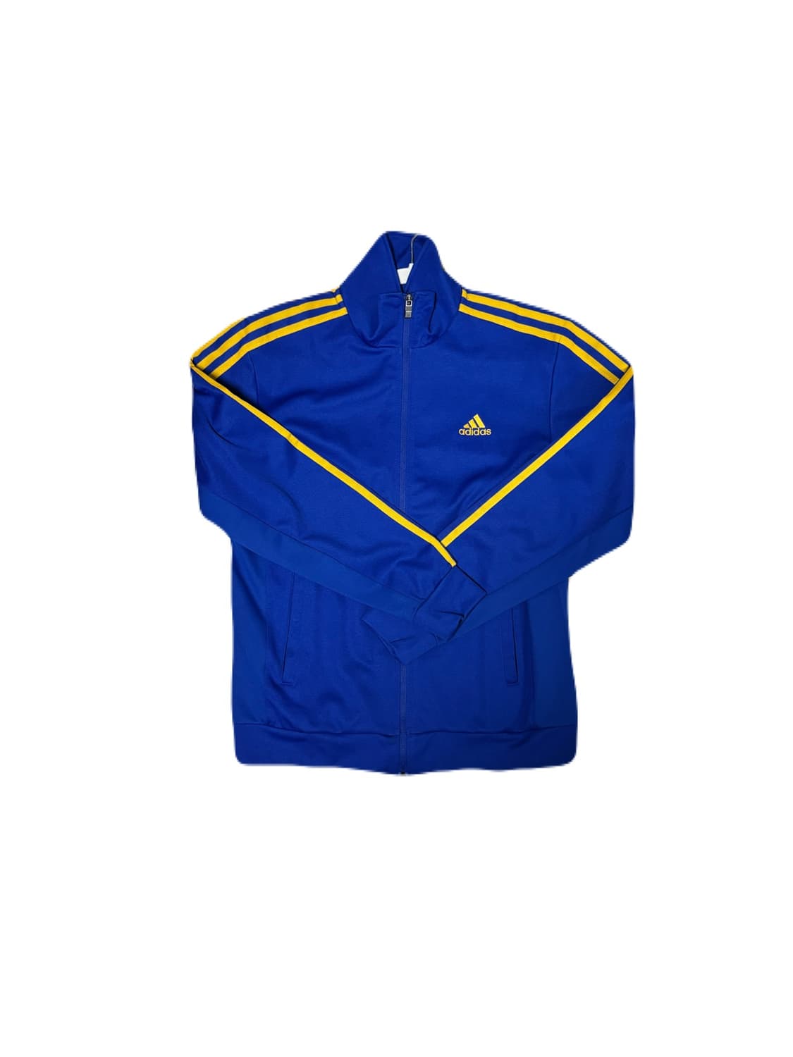 (새상품) 아디다스 져지 클래식 블루 일론 옐로우 트랙탑 상품이미지1