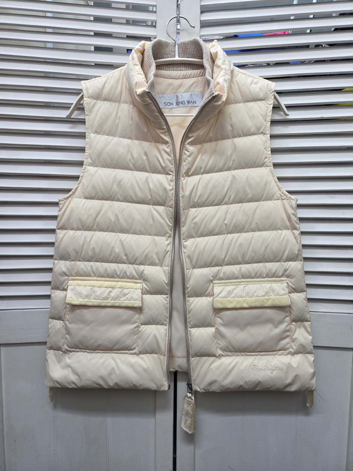 손정완 구스다운 패딩 베스트 상품이미지2