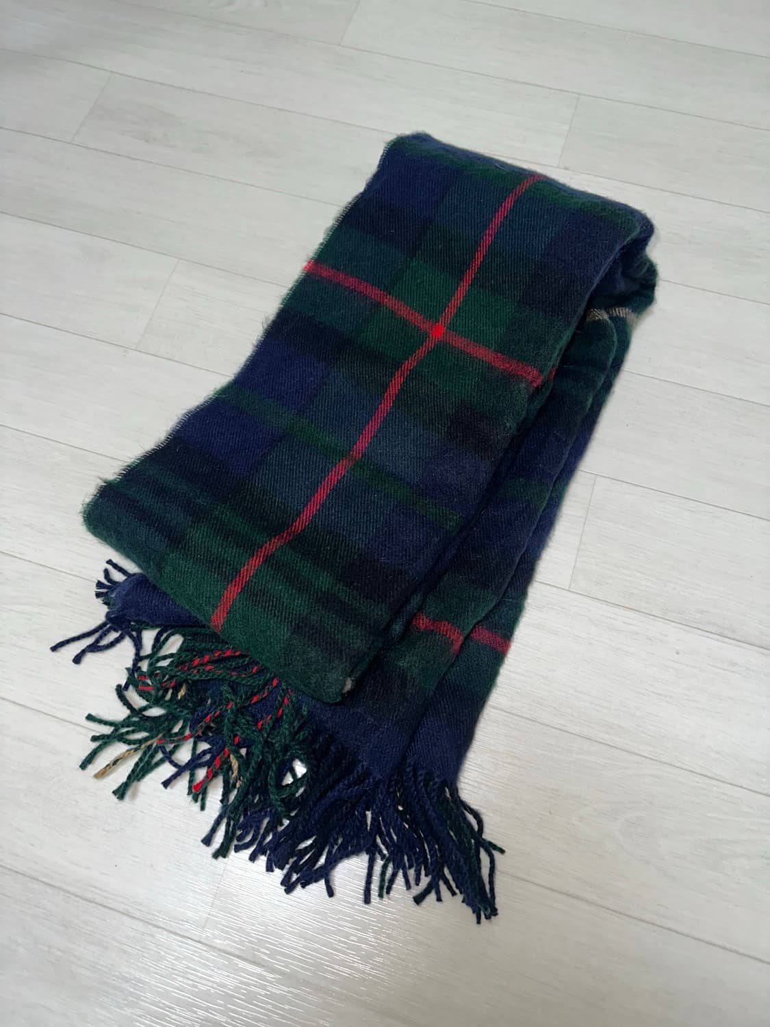 체크 목도리 머플러 상품이미지1