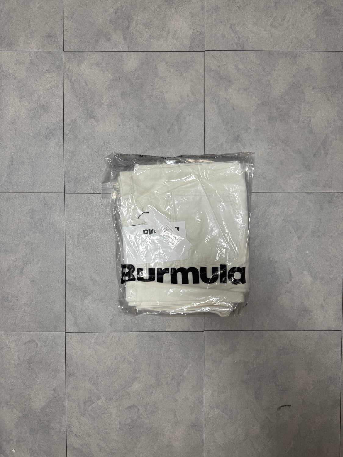 버뮬라 맥시 데님 팬츠 화이트 상품이미지1